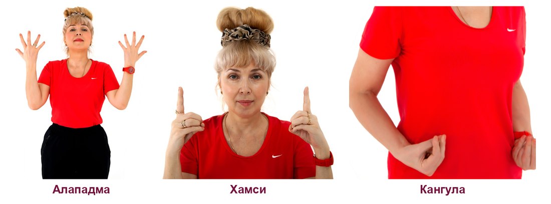 Мудры для капха доши: Алападма, Хамси, Кангула мудра