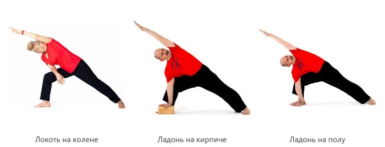Паршваконасана (поза вытянутого угла)