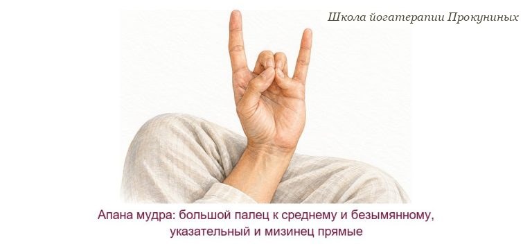 Апана мудра