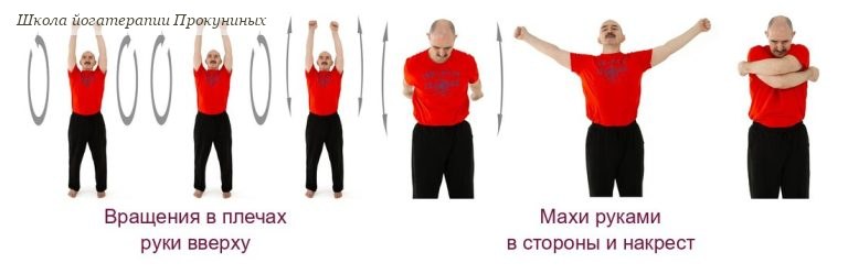 Упражнения для плеч
