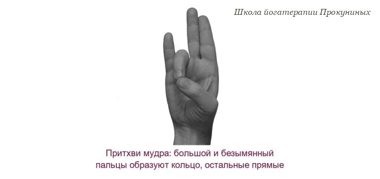 Притхви мудра
