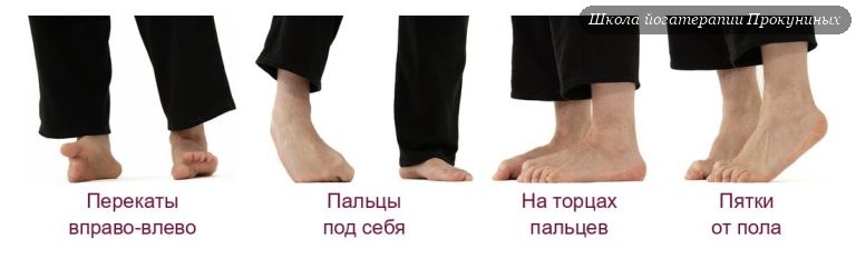 Упражнения для стоп
